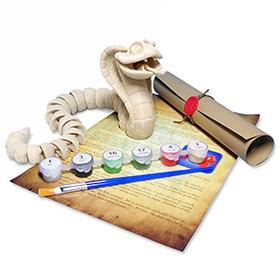 Kobra - Kreativní 3D Omalovánka s pohádkou